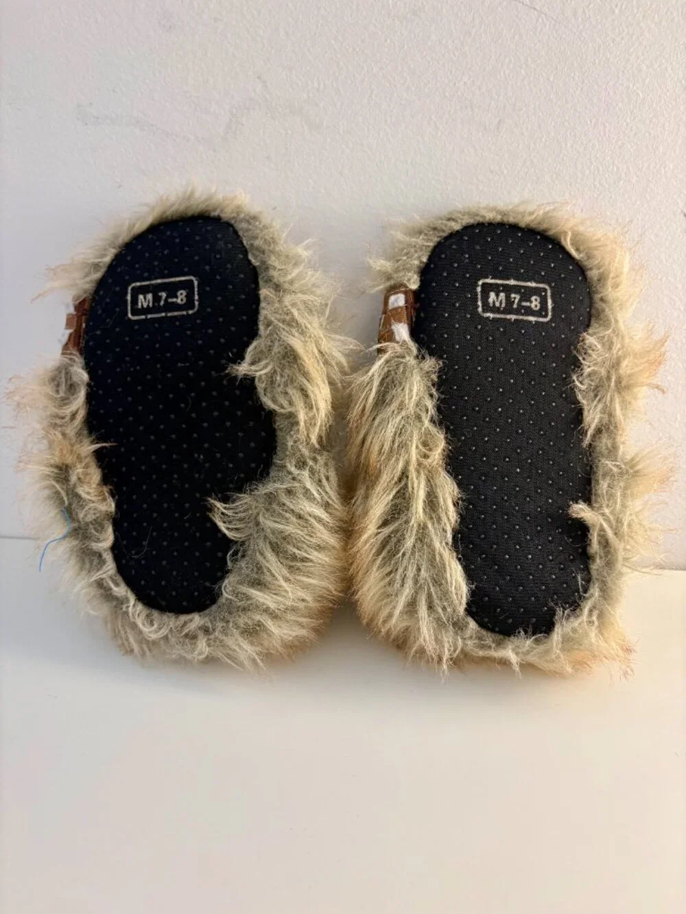 Disney Star Wars Chewbacca Wookie Child's Slippers Size 7-8 Toddler Lucasfilms